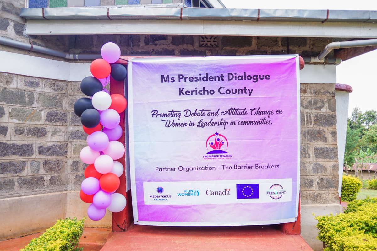 BBreakersCBO035's tweet photo. We officially kicked off our dialogue sessions in Kericho County. The Dialogues are about promoting debate and attitude change on women in leadership.Special thanks to @Media_Focus for the great support.
#MsPresidentDialogues
#Womeninleadership https://t.co/7SVWQRIE8Q