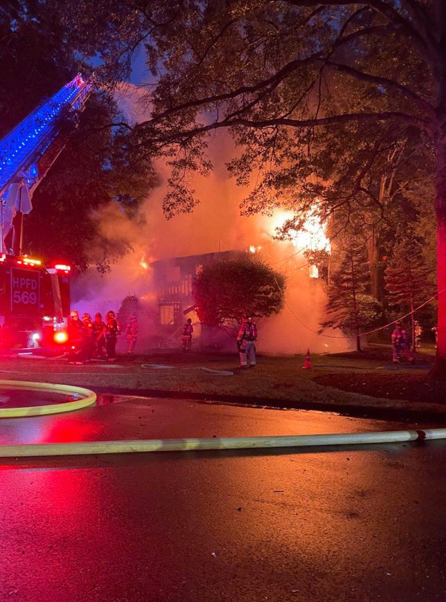 Run 23-167: Rescue 54 went mutual aid into Harrington Park this morning for the 2nd alarm structure fire.