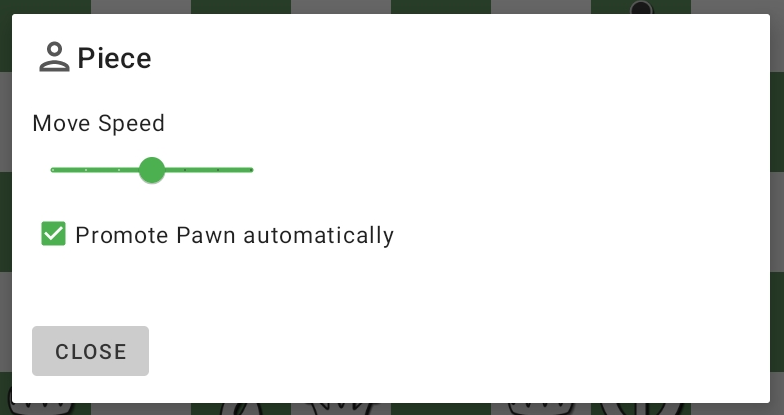 KaruahSoftware's tweet photo. Automatic piece promotion option has now been added to piece settings. https://t.co/2rHlDh9Zly