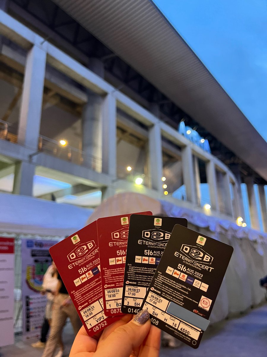 PinkTicket947's tweet photo. เราอยู่หน้าอิมแพคน้า เผื่อใครสนใจบัตร D2B สามารถนัดรับวันนี้ได้เลยค่ะ💖🤏🏻

#GrammyRSConcerts 
#2KCelebration
#คอนเสิร์ตแกรมมี่อาร์เอส
#D2BETERNITY #D2BETERNITY2023 #22ปีนับตั้งแต่วันที่ฉันรักเธอ #ปล่อยบัตร #D2BCONCERT #D2B #แดนวรเวช #บีมกวี #90sVersary #โตมากับอาร์เอส #RSMUSIC https://t.co/HMHidnWtfr