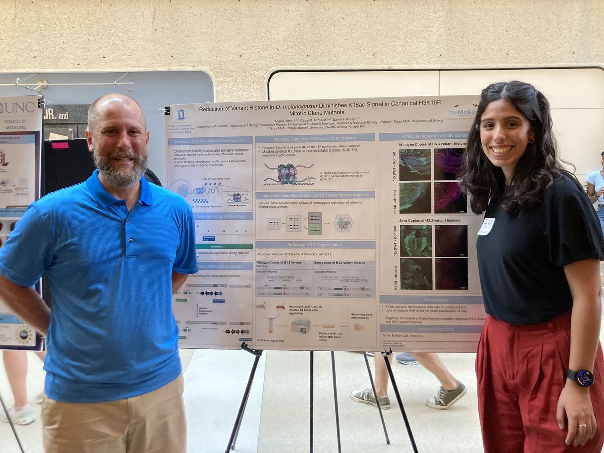 Huge shout out to <a href="/pinonangela1/">Angela Piñon</a> a <a href="/TAMU_Biology/">TAMU Biology</a> student who just completed a summer undergraduate research experience in my lab thru <a href="/unc_sure_summer/">unc_sure_summer</a>. I have every expectation that we will be hearing more from Angela in the future. She’s a terrific scientist! We’ll miss you!!
