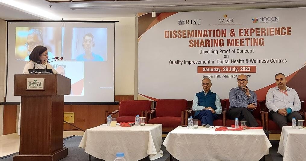 nqocnindia's tweet photo. Panel Discussion on "QI in primary health settings to the last mile" with Dr JN Srivastava, Dr Rajesh Mehta, Dr Rajesh Khanna, Dr Vikram Datta and Dr Ankur Sooden brought up multiple areas to work upon on the way forward by @nqocnindia and @Wish_India at primary health settings. https://t.co/TQz0WkXp5O