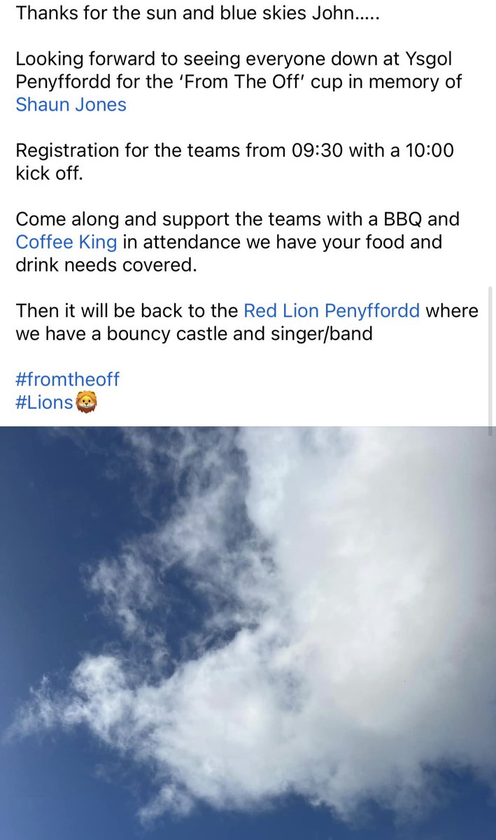 penyfforddfc's tweet photo. #fromtheoff 
#Lions🦁 

@wurzel9111 https://t.co/wBJmbK7ShZ