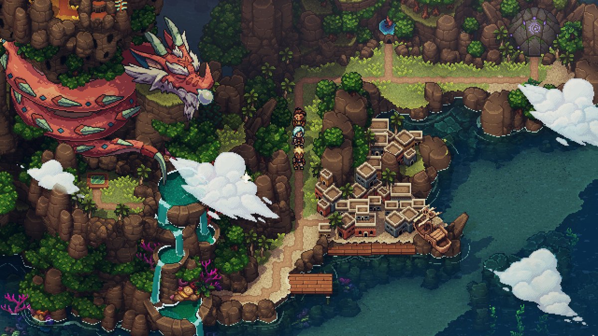 「レトロスタイルにモダンデザインが融合したターン制RPG『Sea of Stars」|⚡Game*Spark⚡のイラスト