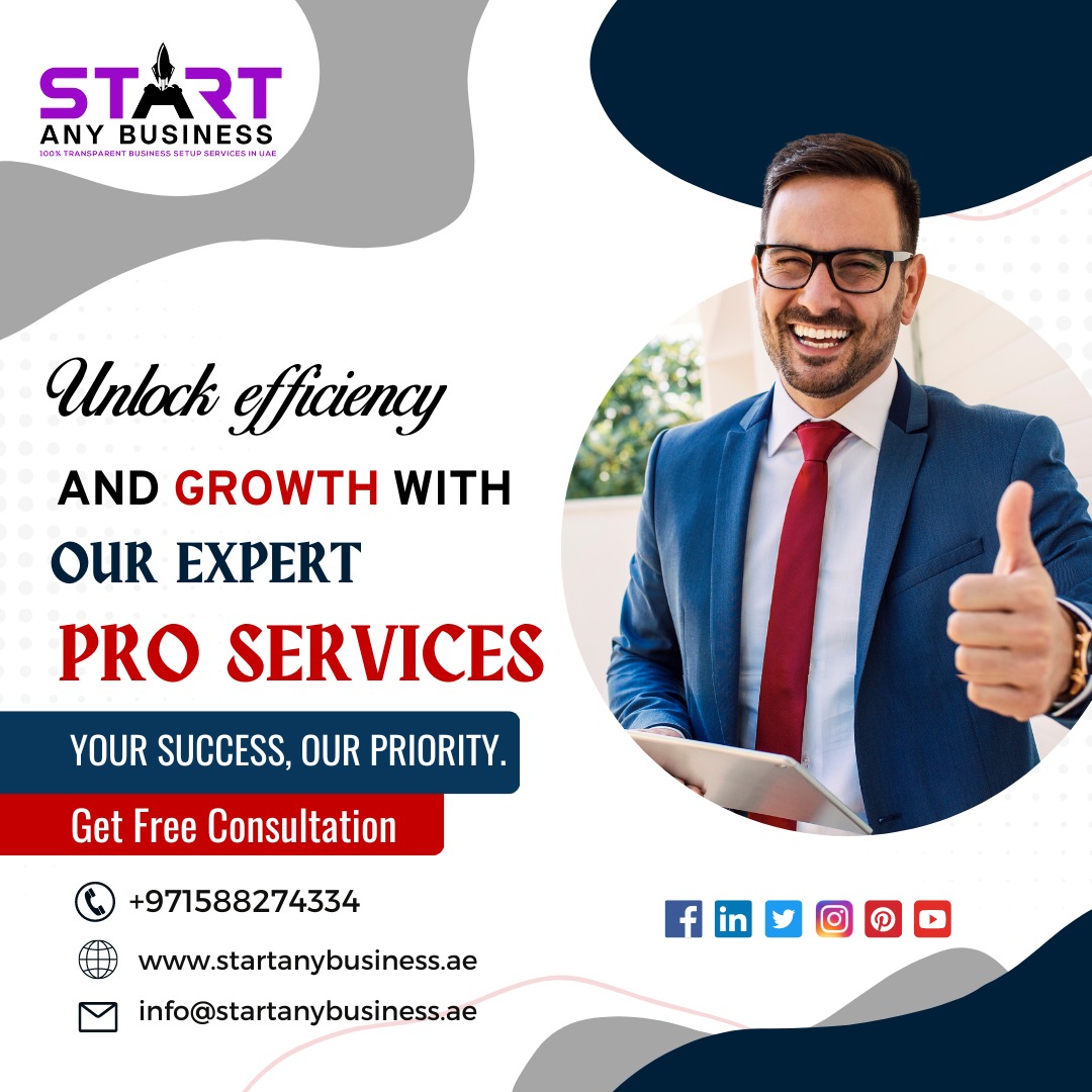startanybusines's tweet image. Streamline Operations, Ignite Growth! Optimize your business with our Expert PRO Services, ensuring hassle-free processes and driving remarkable success.

🌐startanybusiness.ae

#startanybusiness #proservices #freezoneuae #establisingacompanyindubai #freezonedubai