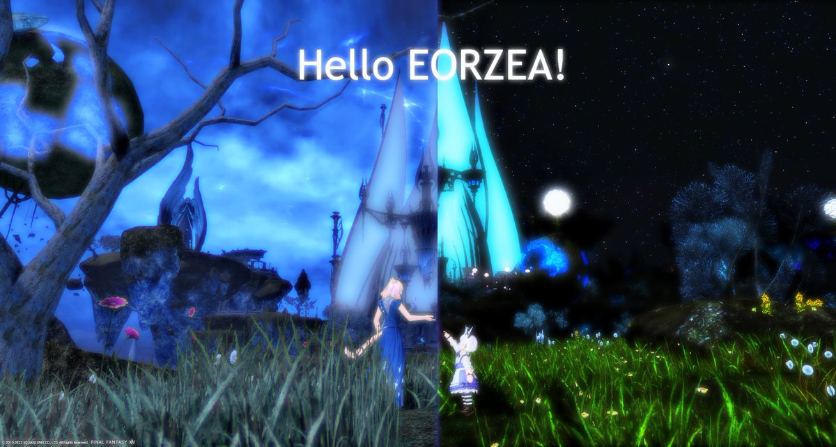totorutoretate's tweet photo. 再掲。ざねこさんの『Hello EORZEA! 君はいまどうしてる？:)』リスペクトSS。ふと大好きなショートムービーを思い出したので。またSS撮りに行こうかなー(*'▽')

＜ ざねこさんの告知ツイート ＞
https://t.co/Iv9byOQDzg

#FF14 #HelloEORZEA https://t.co/EEaJhU7nZa