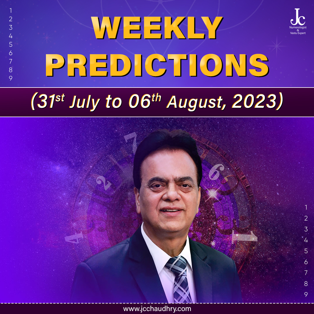 jc_chaudhry's tweet photo. Numerology Predictions from 31st July to 6th August 2023 by Dr. J C Chaudhry.
Read here: https://t.co/687bLz4bwq
#jcchaudhrypredictions #numerology #numerologypredictions2023 #August2023 #weeklypredictions #weeklyhoroscope #weeklyforecast https://t.co/gmpiL0cFoB