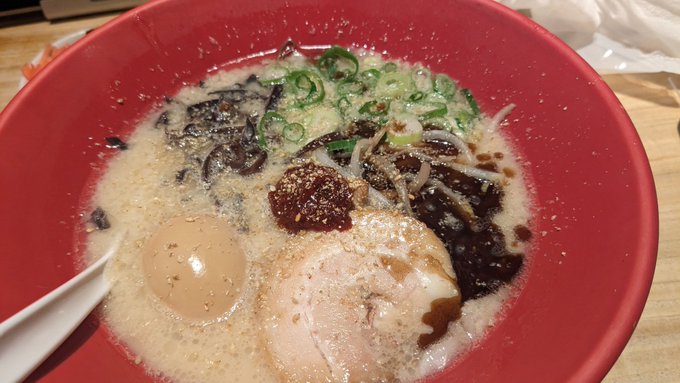 本日の秋田戦
ビクトリーラーメン(予約)
#thespa 