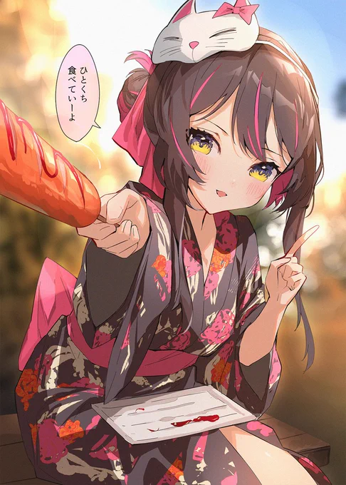 花火大会までの腹ごしらえ #オリジナル