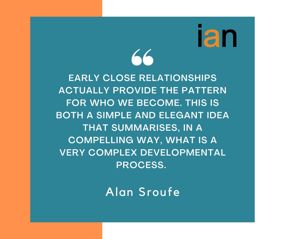 IANattachmentUK's tweet photo. Alan Sroufe (USA) will be speaking on the Attachment and Clinical Applications Series next year on : Lessons from the Minnesota Longitudinal Studies. https://t.co/megtpbjzVk