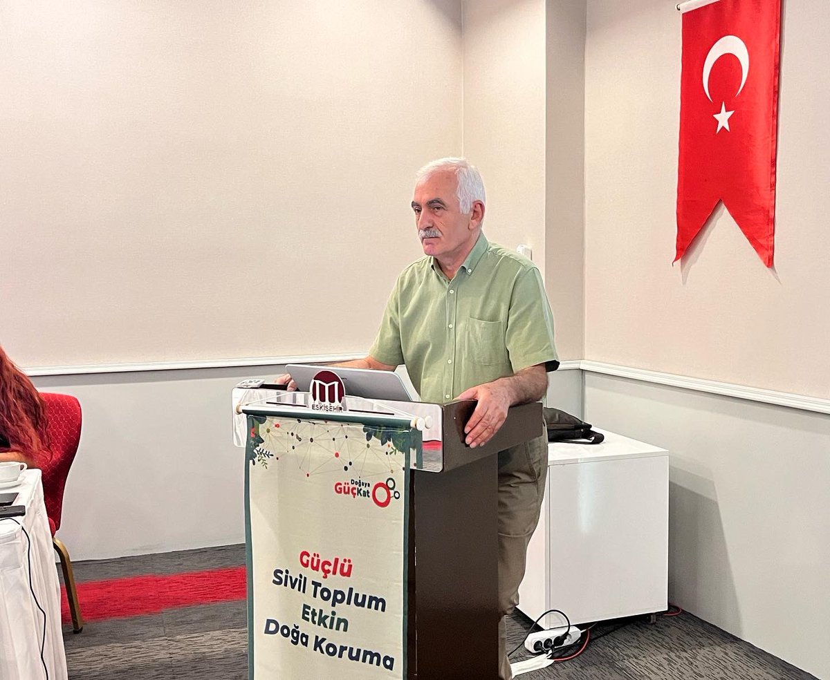 dogayaguckat21's tweet photo. Eskişehir'de gerçekleştirdiğimiz Doğaya Güç Kat Ağı’nın 9’uncu Yürütme Kurulu toplantısı Ağ Koordinatörümüz Osman Erdem'in açılış konuşmasını yapması ile başladı. Toplantıya 7 bölgeden 12 delege katıldı. https://t.co/y2IriKWdAd
