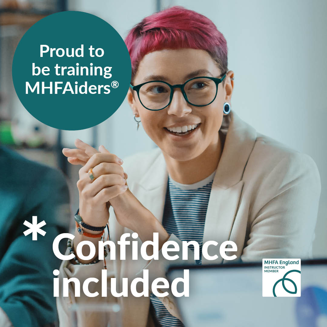 The new Mental Health First Aid course will ensure that all trained MHFAiders® are confident to support themselves and others.
With MHFA England, confidence is not an added extra. It’s included! Contact me for information and to book a course.