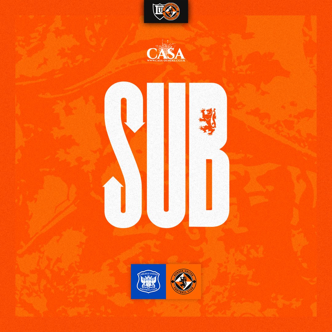 dundeeunitedfc's tweet photo. 73โ | 6๏ธโฃ United changes ๐
โฌ
๏ธ Watt, Grimshaw, McMann, Sibbald, Gallagher and Cudjoe
โก๏ธ OโDonnell, MacLeod, Duffy, Glass, Thomson and Denham
๐ต 0๏ธโฃ-2๏ธโฃ ๐ | #CRLUTD | #DUFC https://t.co/pfXYGZobHx