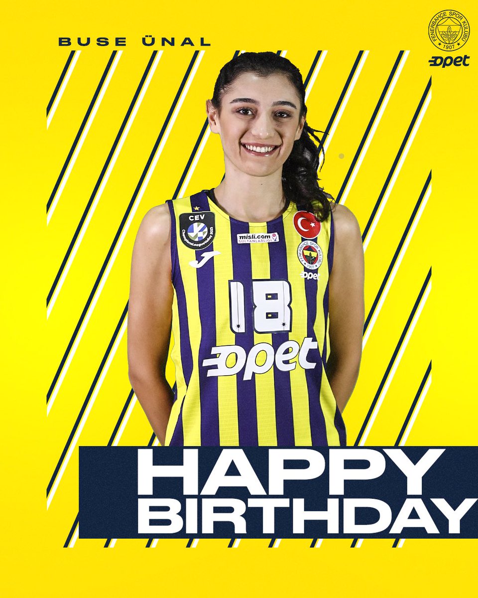Bugün sporcumuz Buse Ünal’ın doğum günü! Mutlu yıllar <a href="/buseunal8/">Buse Ünal</a> 🎂🎉
