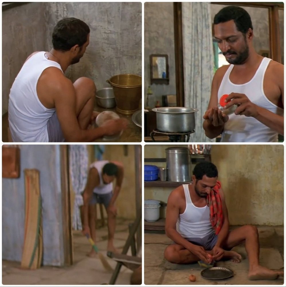 NahiChaiyye's tweet photo. I've literally become this guy of late. Khana banao, khana khao, safai aur laundry karo aur soo jao! 

Ek parsi uncle carrom khelne ko mil jaaye to majjani life ho jayga https://t.co/HvsvLuqAsP