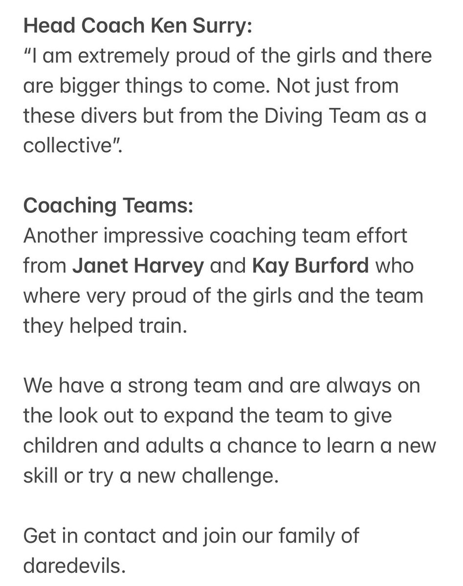 maidstonesc's tweet photo. Swim England Diving
National Skills Finals 2023 | 🚨Diving Update 🚨| Divers where Alice &amp; Maya | #divers #diveteam #divesquad #diving #divingskills https://t.co/ON7sMIa2Lu