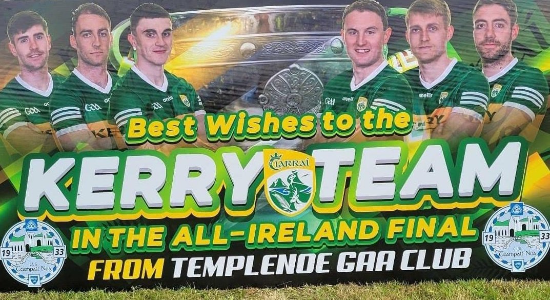 jerry_racer's tweet photo. Best of luck to @Kerry_Official tomorrow in the #AllIrelandFinal 
Lets bring Sam back home  💚💛 https://t.co/E2DmRyUMhb