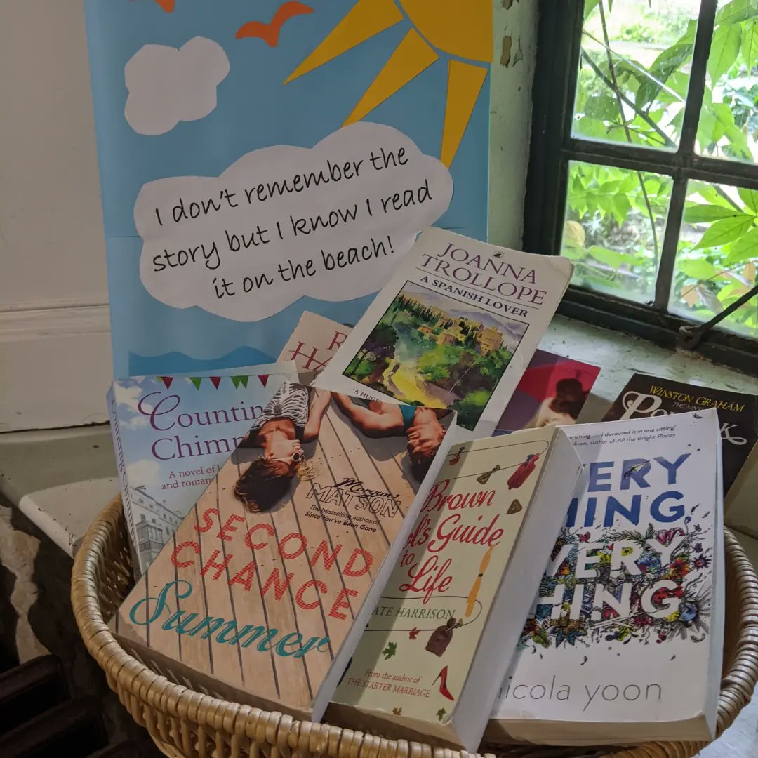 NTDyrhamPark's tweet image. #HolidayReading sorted yet? We've got a nice little collection of suggestions in the second-hand bookshop, which is open every day. There are also special displays of gardening books, children's books and puzzles, or you could try a blind date with a book...  #SecondHandBooks