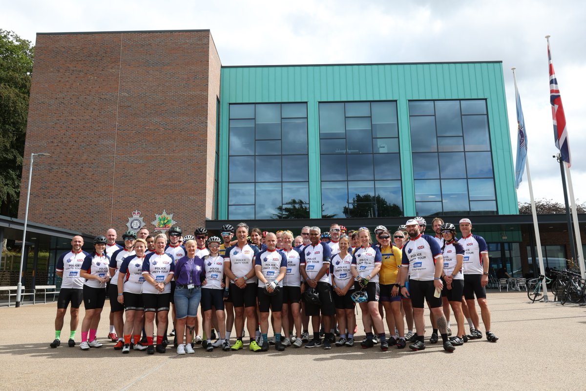 nottspolice's tweet image. Forty-five riders from across the East Midlands are taking on a grueling 170-mile route in aid of Care of Police Survivors (COPS), which supports the families of police personnel who have died in the line of duty.

crowd.in/LKGbVh