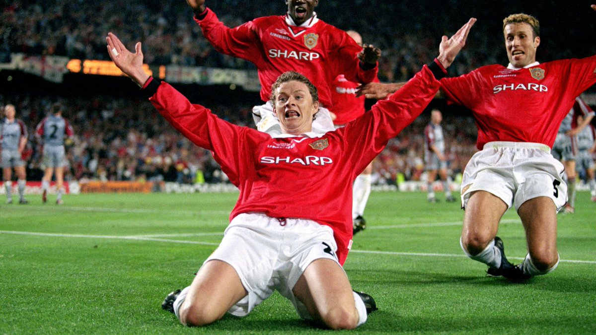 StretfordPaddck's tweet photo. 🚨On this date in 1996, Ole Gunnar Solskjaer signed for #MUFC 🤩

126 goals, a winner in the Champions League final and numerous vital goals when we needed him the most.

🎶You are my Solskjaer🎶 https://t.co/sPvN6kOrUZ