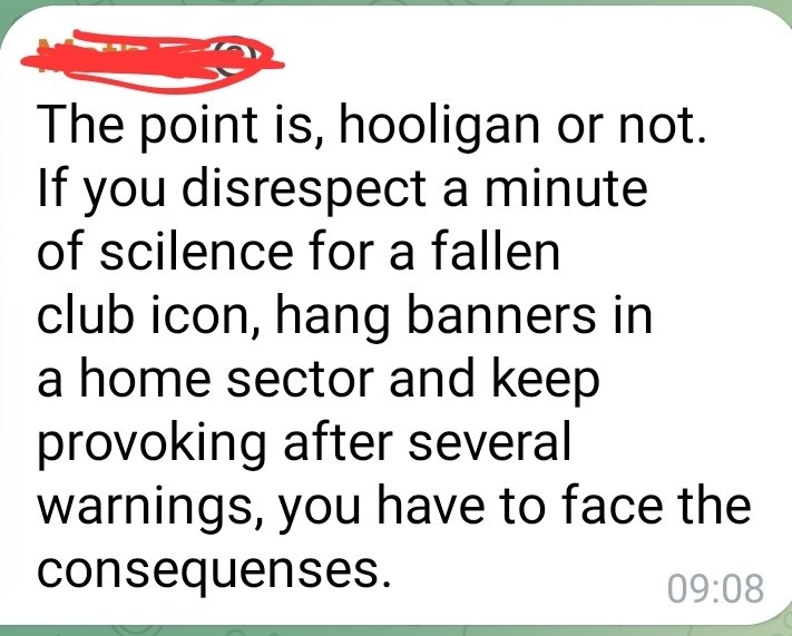 Abay_Anzali's tweet photo. Många bajare tycker till,tror knappast bajen accepterat att bortafans kom till Tele2, bar tischor som håna laget,hejade högljutt och dessutom visade sig vara en del (fd)katB/C.
Eller störde tyst minut.
Eller slog ner ungdomar.
Båda sidor försvarade sig och begick övertramp. https://t.co/XYDme8rzHa