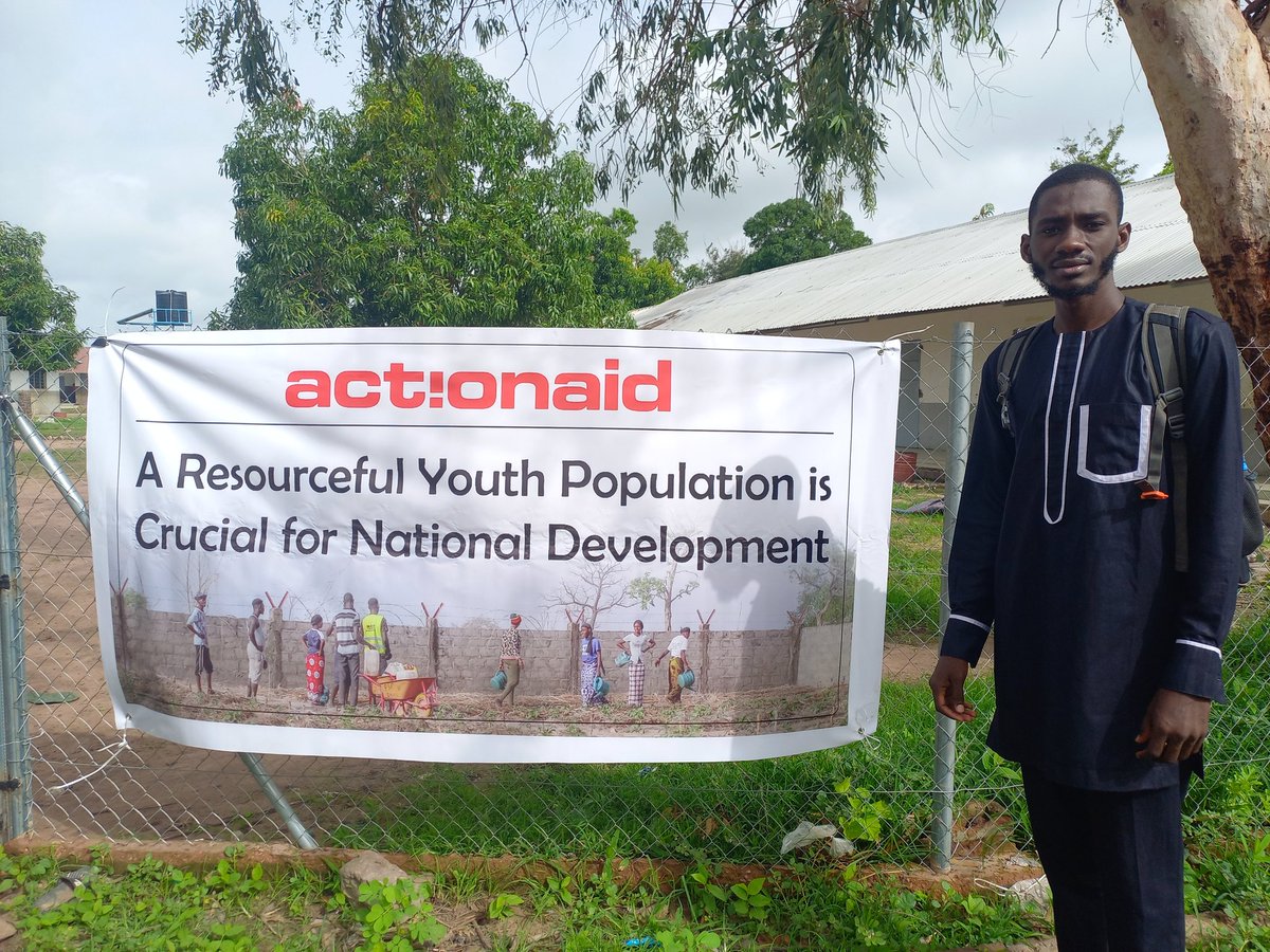 CeesayHamza's tweet photo. Currently with @ActionAidGambia #CRR Facilitating a training on #CivicEducation at the 3rd edition of Niamina Youth Convergence organised by @TSaiba LRP 8 office.
Yesterday, we already had great session on introduction of #Democracy. Getting set for day two. https://t.co/o7bT93Ao00