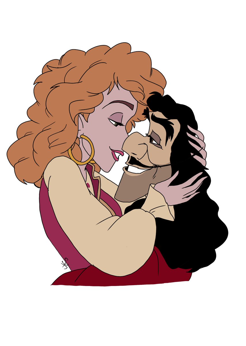 Niko65454's tweet photo. :_ They are just amazing 💗🏴‍☠️
#CaptainHook #RedJessica 
#JakeandtheNeverlandPirates 
#art https://t.co/ts7jFLyu8Z