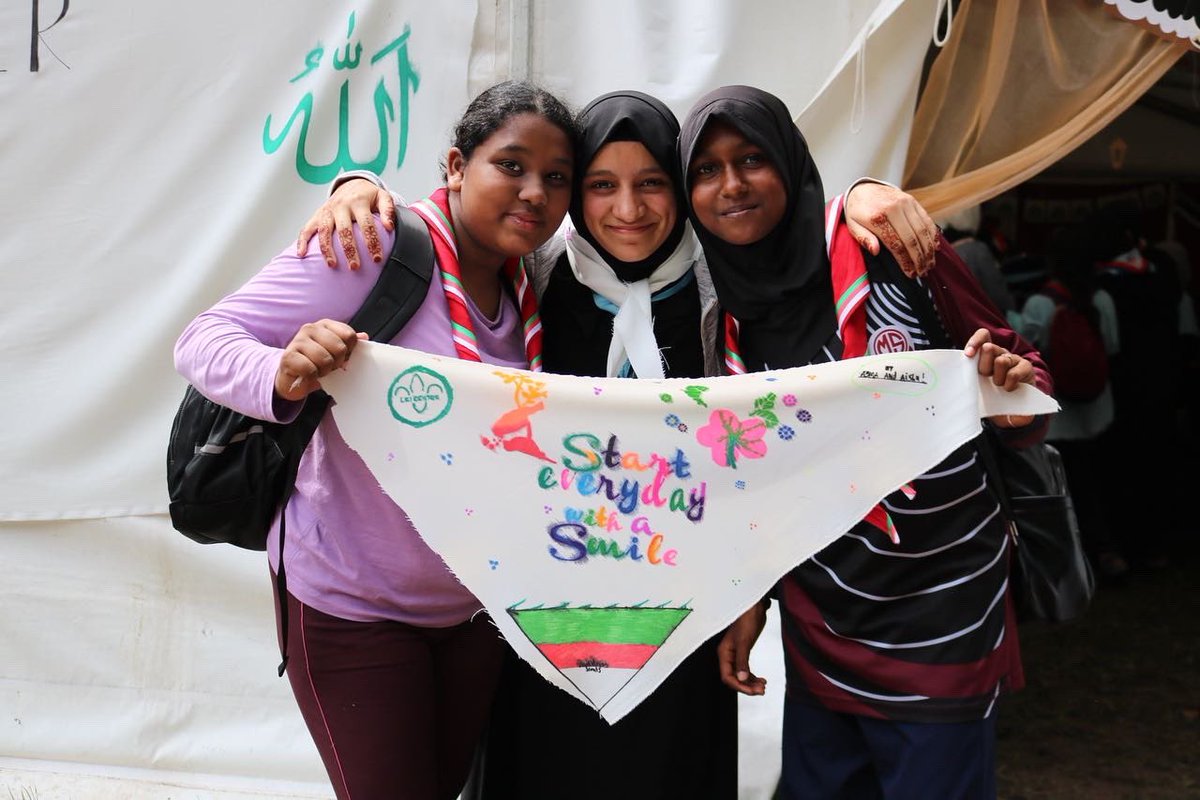 UKMuslimScout's tweet photo. #MSFJambo23 day three has started! 🙌🏻 With activities in our #funtown #skillszone #challengezone #globalvillage and #islamtent, it’s set to be a fun filled day for all of our participating scouts! https://t.co/1MOiYqOgNH