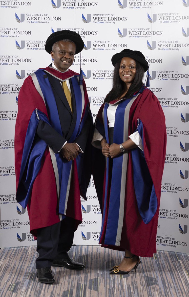 A HUGE congratulations to our founders Roger Wilson and Charisse Beaumont for their honorary #doctorates from @uniwestlondon for their amazing work towards change in the #musicindustry with Black Lives In Music! 
🎓🤩💫⭐️🍾🥂

What an incredible HONOUR 🤎
#Classof2023 #Graduation