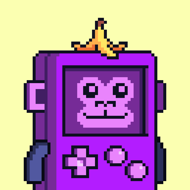 hollypolly_sol's tweet photo. GM everyone🌞Happy weekends !!
Make your day the greatest !!

This Game Boy Pal will be listed soon on @mallow__art https://t.co/FERNogz85I