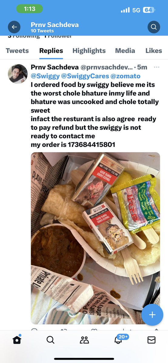 prnvsachdeva656's tweet photo. @SwiggyCares https://t.co/uy6b8gGI7F