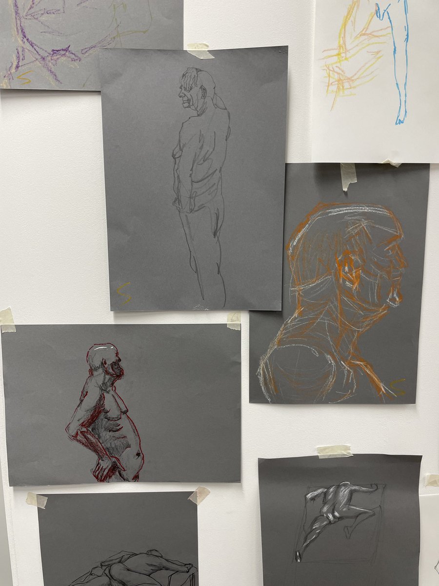 LifeArtLJMU's tweet photo. Fantastic drawings from a recent Life Art class for the @ljmuarts International Summer School
#lifeart #lifeartist #lifedrawing #illustration #observationaldrawing #observational #art #anatomy #sketch #sketching #artschool #figuredrawing https://t.co/y97vAIj6a4