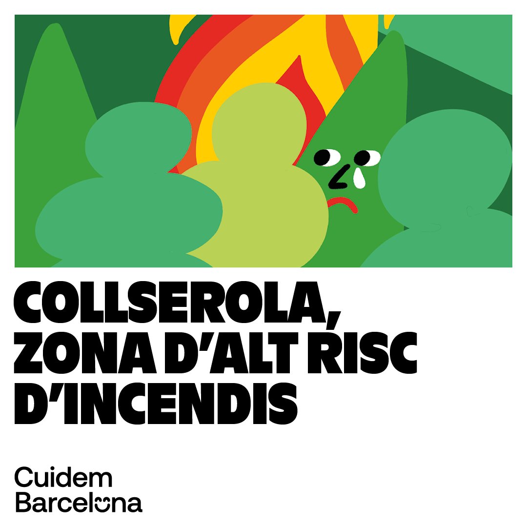 BCN_Bombers's tweet photo. La millor muntanya ni es crema ni es danya.

Arriben els mesos més calorosos i més secs de l'any.
Cal extremar les precaucions i tenir cura del bosc.

A #Collserola ni cremes, ni fogueres, ni burilles, ni coets, ni escombraries.

👏🏽Gràcies per la teva col·laboració!

#BombersBCN https://t.co/6ONBg6Mds7