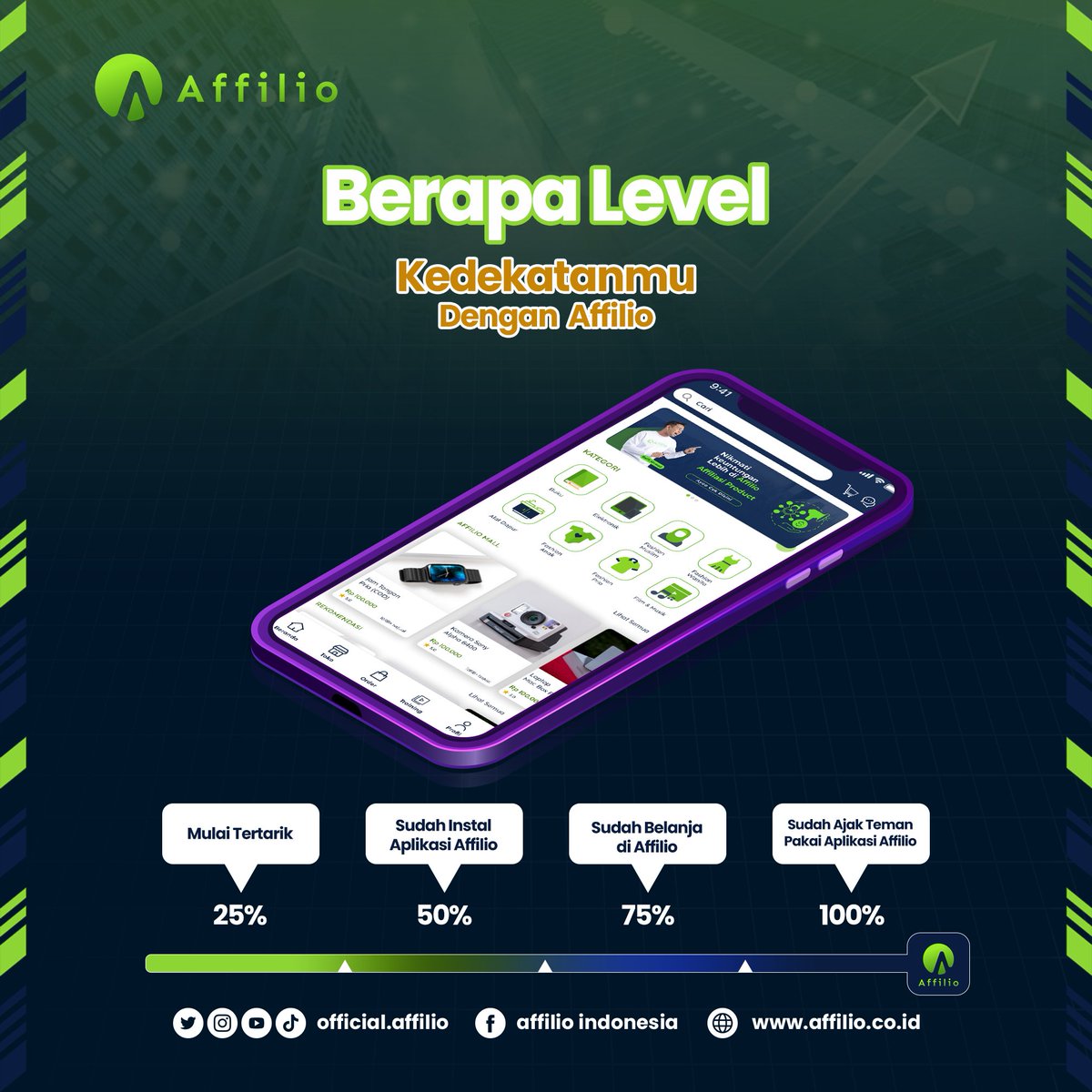 OfficialAffilio's tweet photo. Sobat Affilio... Boleh dong spill di kolom komentar Seberapa Level Kedekatan sobat di affilio :)
.
#bisnisonline #bisnismilenial #affilio #raffiahmad #gratis https://t.co/T2YaSXoIFH