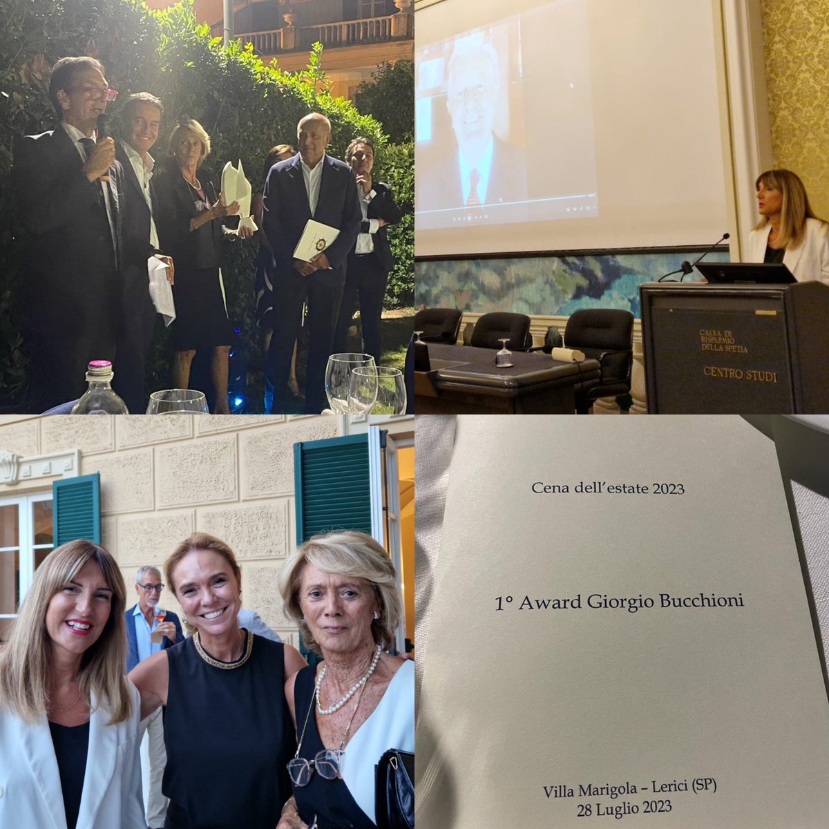 raffaellapaita's tweet image. Ieri sera a #Lerici abbiamo ricordato a Villa Marigola nell’ambito del Propeller l’amico #GiorgioBucchioni. 

Giorgio è stato un grande imprenditore e un presidente del porto di grande visione e autorevolezza. Per me è stato un grande esempio di lealtà, determinazione, rigore e