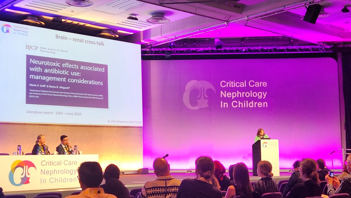 Day 2 at #CCNCLondon2023.  Starting the morning with a great talk by  Marlies Ostermann discussing acute kidney injury and its effects on other organs.  Take home message - kidney injury => other organ injury. #kidneydisease #kidneyhealth  #aki