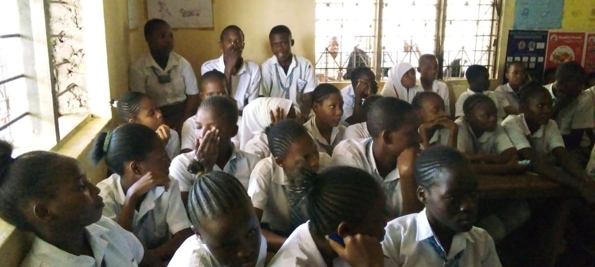 We conducted a sensitization on Adolescent Sexual Reproductive Health Rights at Junda High School. The aim is to ensure that the adolescents can have healthy and meaningful relationships to avoid unplanned pregnancies and sexually transmitted infections.