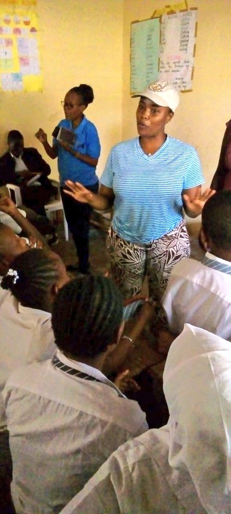 AjendaKenya's tweet photo. We conducted a sensitization on Adolescent Sexual Reproductive Health Rights at Junda High School. The aim is to ensure that the adolescents can have healthy and meaningful relationships to avoid unplanned pregnancies and sexually transmitted infections. https://t.co/v16r4YzAzj