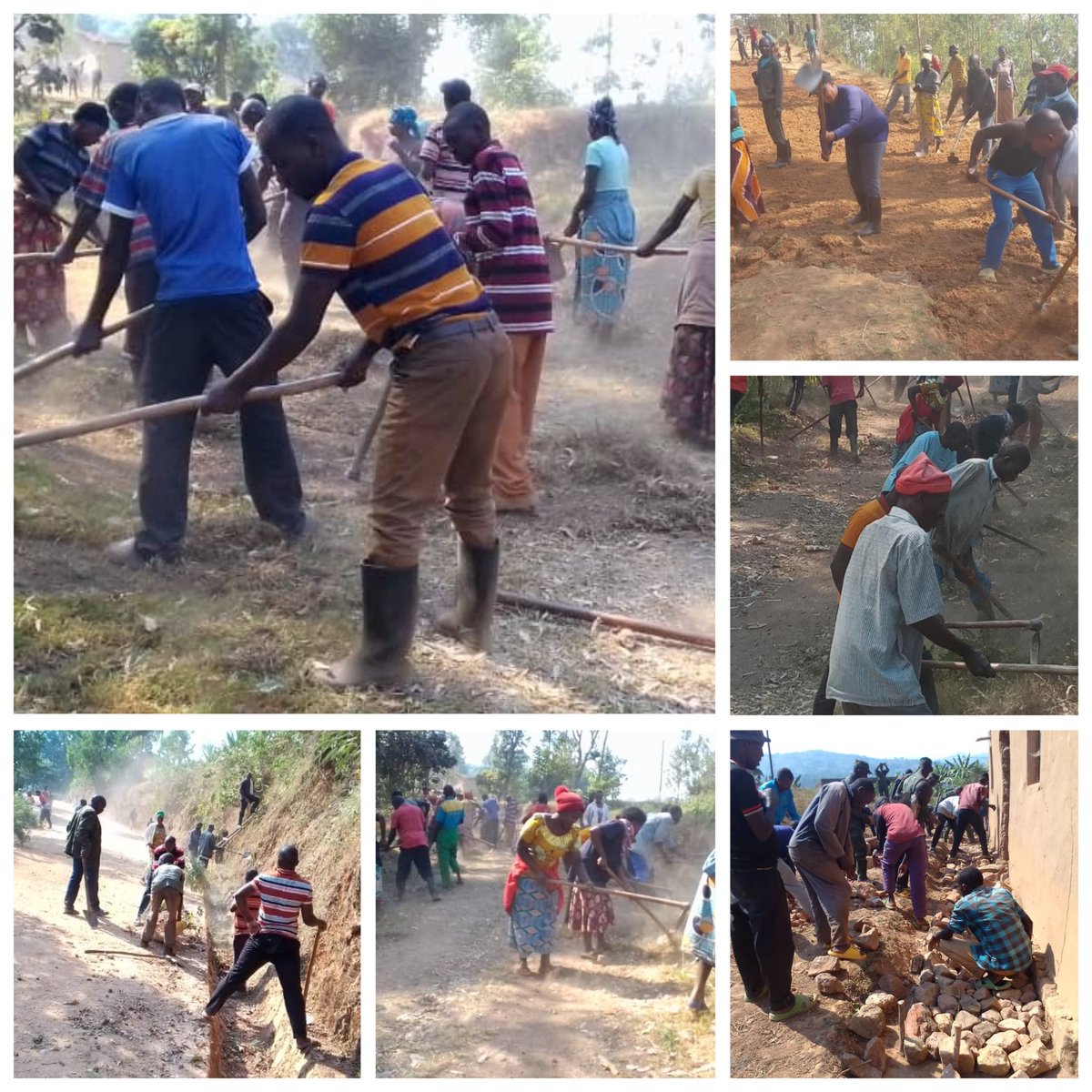 MUSHISHIRO Sector (@mushishiro_sect) on Twitter photo Birikuba
Mu murenge wa Mushishiro twazindukiye mu muganda rusange usoza ukwezi kwa Nyakanga 2023.
Hibanzwe ku gusukura imihanda no kubakira abatishoboye.<a href="/Muhangadis/">MUHANGA District</a> <a href="/KAYITAREJacky/">KAYITARE Jacqueline</a> <a href="/RwandaSouth/">Southern Province | Rwanda</a> Birikuba
Mu murenge wa Mushishiro twazindukiye mu muganda rusange usoza ukwezi kwa Nyakanga 2023.
Hibanzwe ku gusukura imihanda no kubakira abatishoboye.<a href="/Muhangadis/">MUHANGA District</a> <a href="/KAYITAREJacky/">KAYITARE Jacqueline</a> <a href="/RwandaSouth/">Southern Province | Rwanda</a>