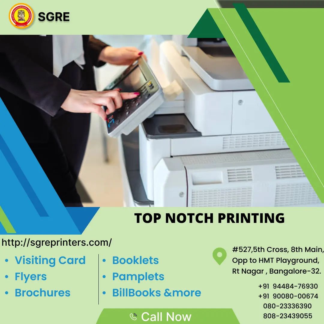 SriGuruRaghave2's tweet photo. One of the best printing companies in Bangalore is known for its exceptional quality, timely delivery, and competitive prices. With state-of-the-art technology and a skilled team, they offer a wide range of printing services, including offset, digital, and large-format printing, https://t.co/e5bGlCB3Ml