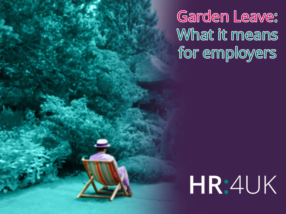 HR4UK_Tweets's tweet image. Garden leave is a useful tool for many businesses, but what exactly is it and what are its benefits? Read our latest blog to find out: ow.ly/Gtc250PnRKz

#GardenLeave #HR #Sacking #Dismissal #GardenLeaveExplained