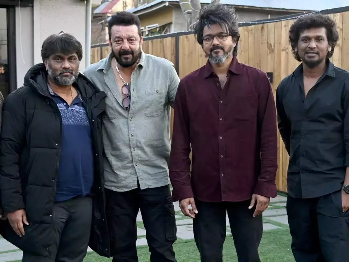CinemaniaIndia's tweet photo. #SanjayDutt’s lineup:

- #Leo (antagonist role), directed by #LokeshKanagaraj, starring #Vijay and #Trisha 

- #Jawan (cameo), directed by #Atlee, starring #ShahRukhKhan and #Nayanthara 

- #TheVirginTree, directed by Siddhant Kumar Sachdev, with #MouniRoy, #PalakTiwari and #SunnySingh

- #TheGoodMaharaja, directed by Vikash Verma 

- #Ghudchadi, directed by Binoy Gandhi, with #RaveenaTandon 

- #DoubleISmart (antagonist role), directed by #PuriJagannadh, starring #RAmPOthineni 

- #Baap, directed by Vivek Chauhan, with #SunnyDeol, #MithunChakraborty and #JackieShroff
