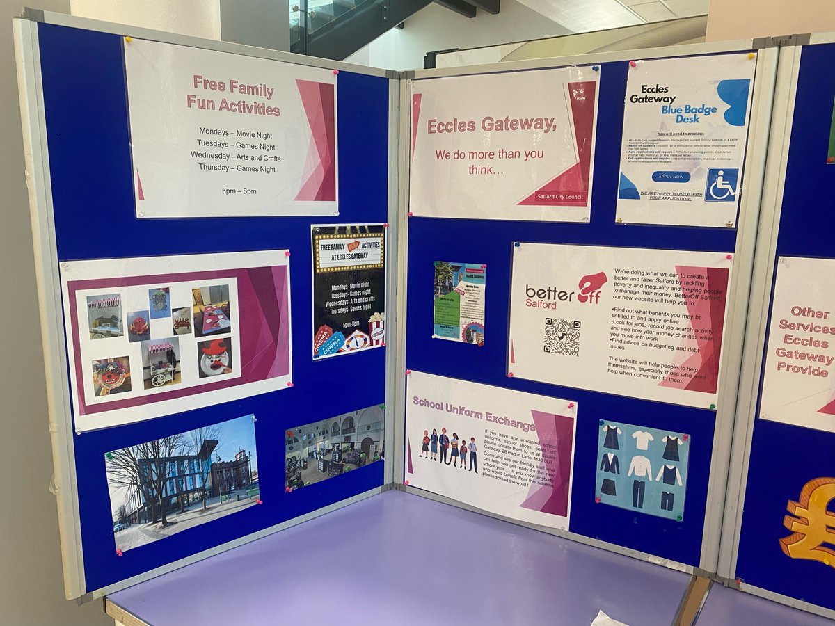 Eccles Gateway...We do more than what you think! Come on down and find out what services we provide here at Eccles Gateway ❤️