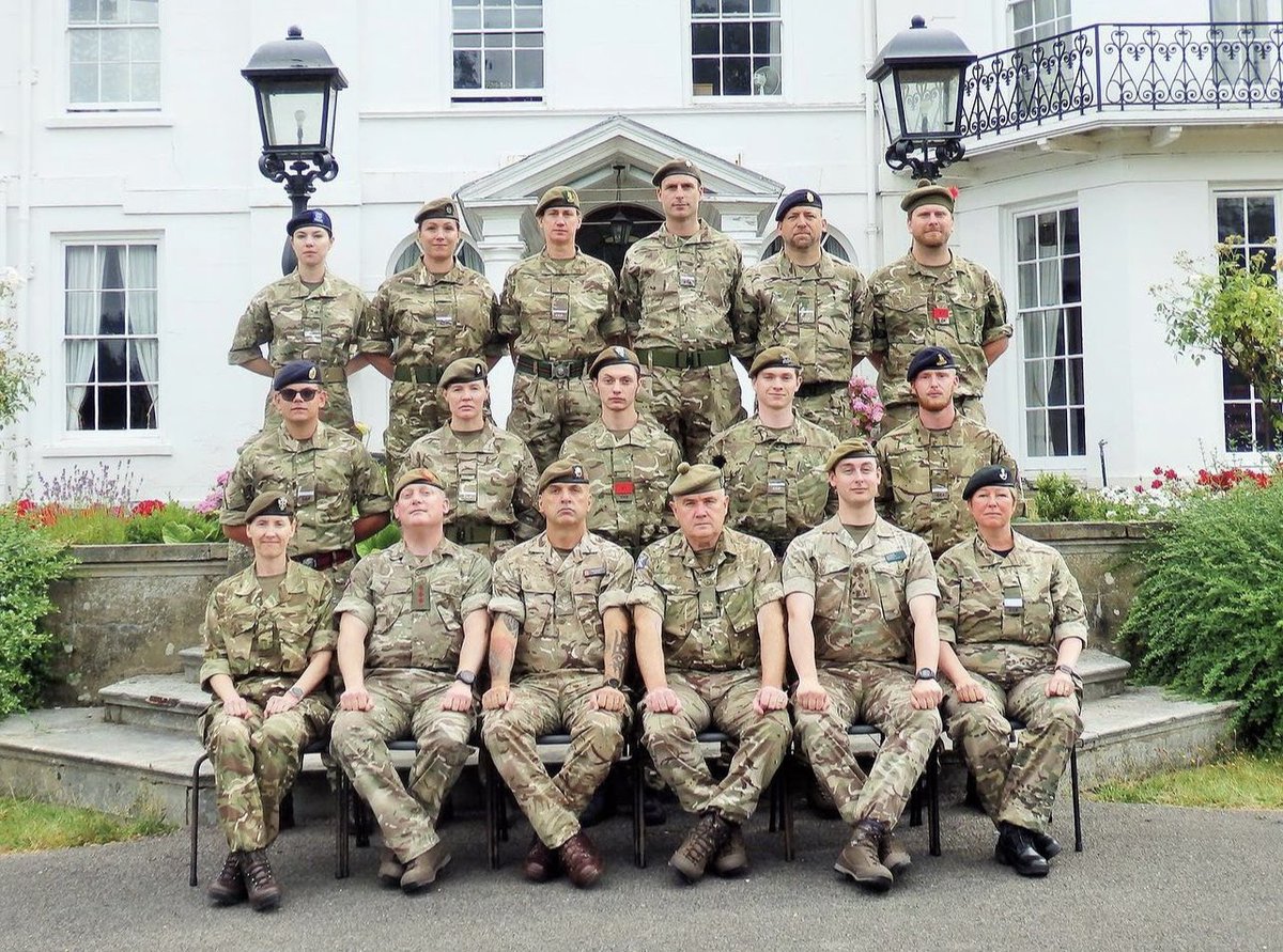 KHSCCF's tweet photo. Our new OC Army, Capt Heaven has been using some of his holiday to assist @CTCFrimleyPark in training new CFAVs on the CCF Basic Course. @kinghamhillsch #inspiretoachieve #servewell #ccf https://t.co/p4FtHgSDZh
