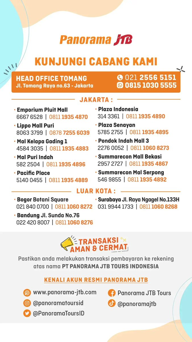 Panorama JTB Tours tweet media