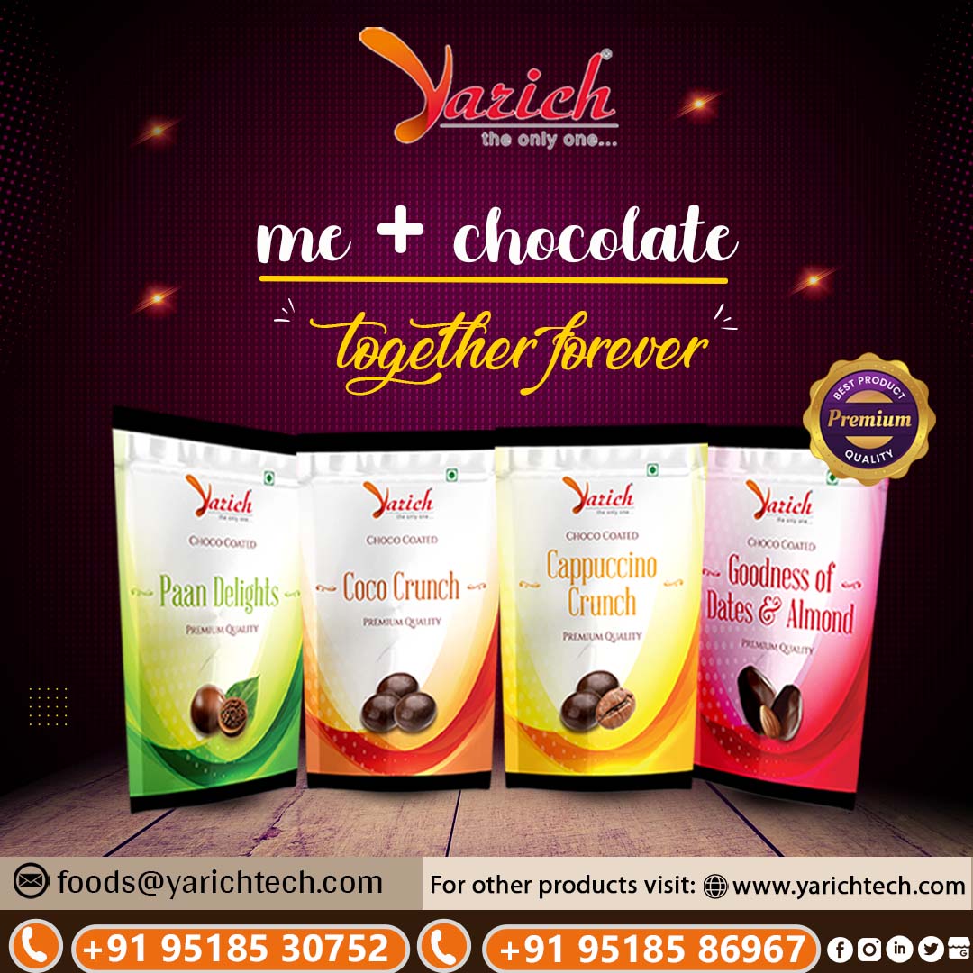 YarichTech's tweet photo. Savor the Exquisite Pleasure of ๐๐๐ซ๐ข๐๐ก Chocolate Bites - An Irresistible Symphony of Divine Chocolate Bliss!
๐๐จ๐ง๐ญ๐๐๐ญ ๐๐ฌ:- 95185 30752
#yarichtech #newproduct #launchingsoon #chocolates #sweet #launching #newproduct #TechChocoDelights #YarichChocoTech https://t.co/vZxNOC4USS