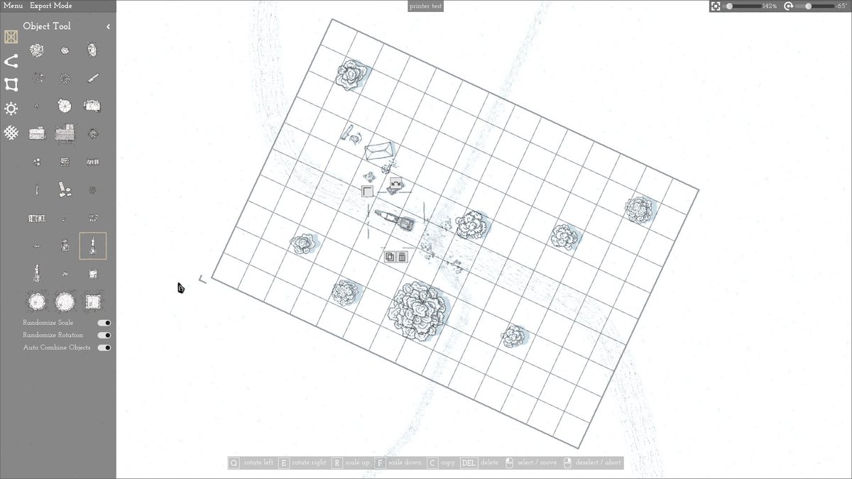 In my mapmaking tool and printed on paper.

#gamedev #godotengine #mapmaking