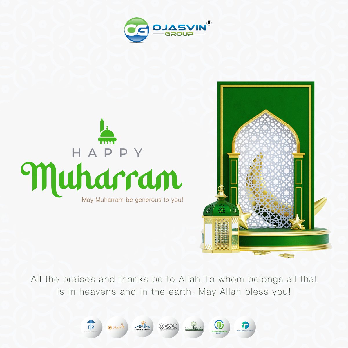CapovexR's tweet photo. 🌙 Embrace the grace of Muharram and let its sacred aura illuminate your path. 🕌✨ May this blessed month bring you peace, prosperity, and boundless blessings. 
#Capovexrealty  #Muharram #BlessedMonth #PeaceAndProsperity #NewMoon #Renewal #Compassion #BlessedMoments https://t.co/15lrhXL2mM