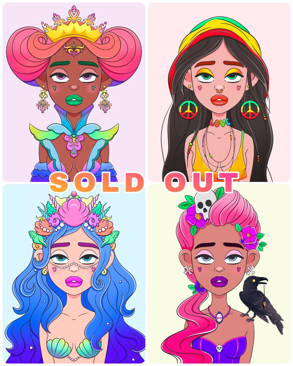 BonnyNFT_PFP's tweet photo. 🔥SOLD OUT🔥

Crazy bid war &amp; only one Winner!🤩

💛Bonny #21 - @Taormina6_NFT
❤️Bonny #22 - @Octospace_NFT
💙Bonny #23 - @jelly_sleep
💜Bonny #24 - @Taormina6_NFT

Thank you so much:
@LeoneSpek
@msangexo_
@FrenchieFuture
@Siarel_nft
@Olitopia_NFT
@nft_sampo https://t.co/r7Ra06l1TM