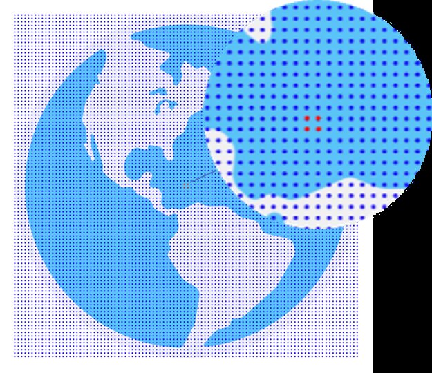 robinmonotti's tweet photo. How much CO2 in the Earth's atmosphere?
3 red dots: natural CO2
1 red dot: man made CO2
This is NOT the cause of a changing climate. https://t.co/tYzJi98nQj